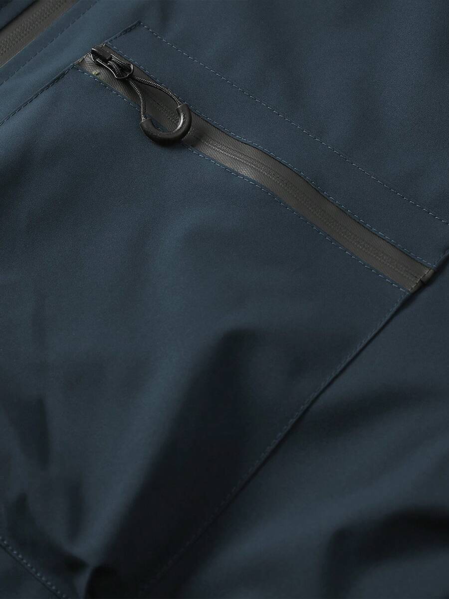 Muška softshell vetrovka sa kapuljačom i pertlama