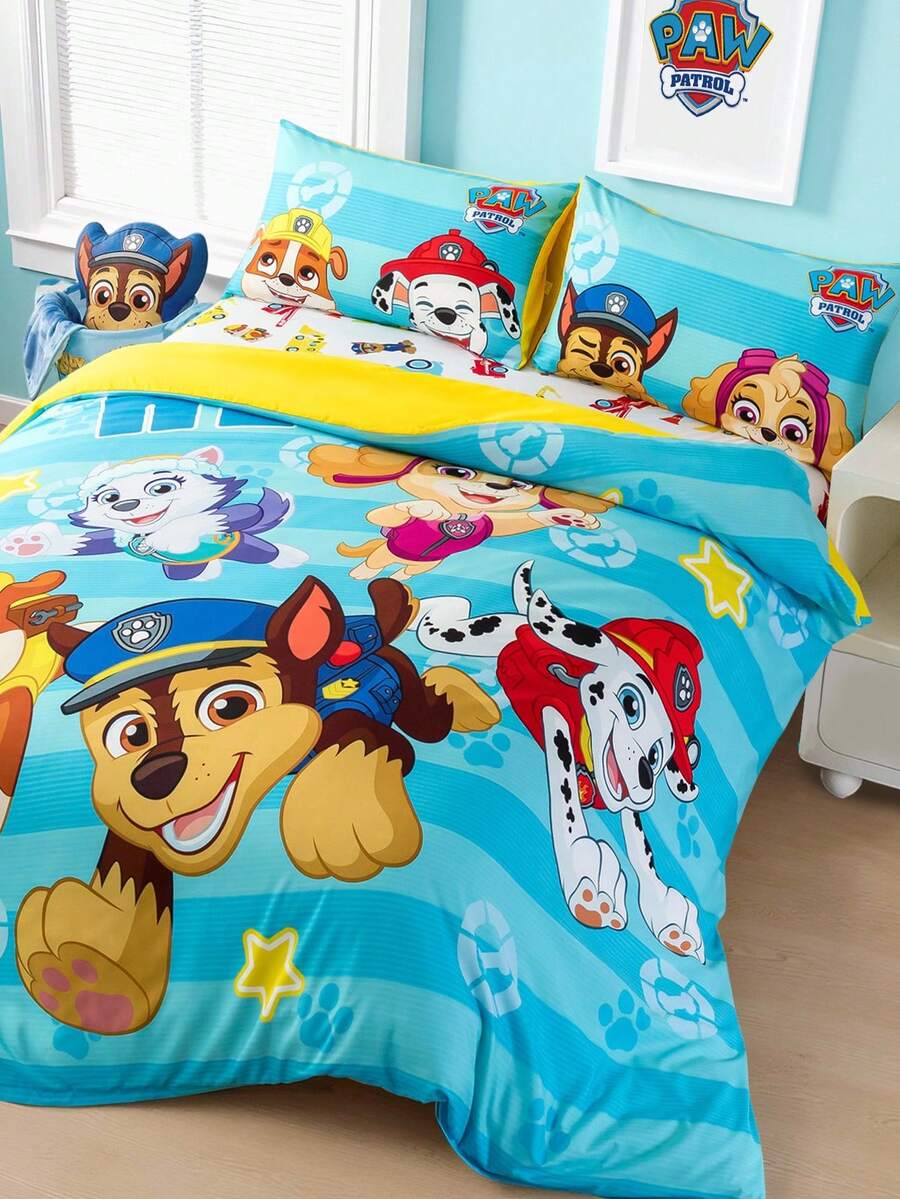 SpongeBob SquarePants Set posteljine od 3 komada, mekan i topao brušeni materijal