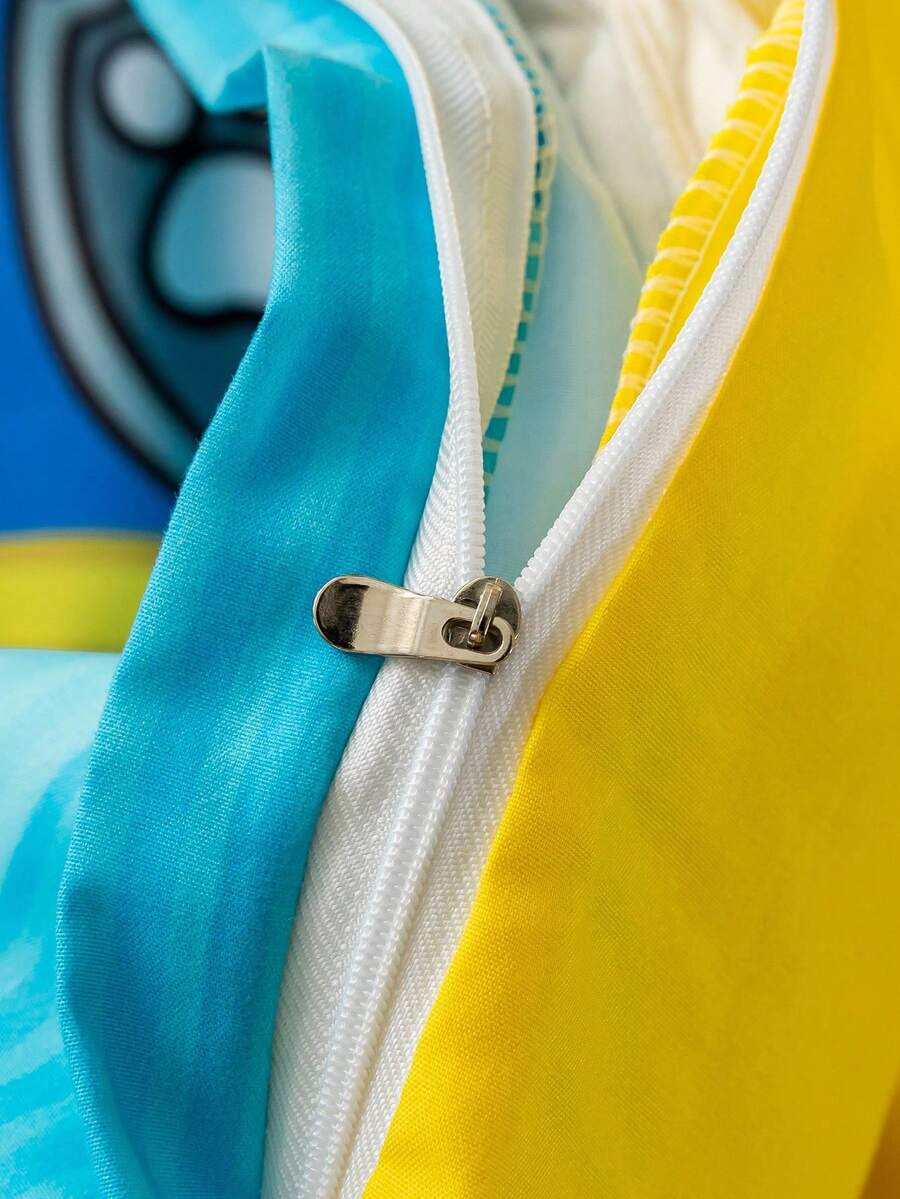 SpongeBob SquarePants Set posteljine od 3 komada, mekan i topao brušeni materijal