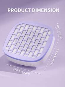 LIMEGIRL Nail Dust Collector, Suitable For Acrylic Nail Dust Collector, Nail Dust Fan, Nail Cleaning Device - High-Power Low-Noise Nail Dust Extractor, Suitable For Gel Nail Polishing Salon And Home Use