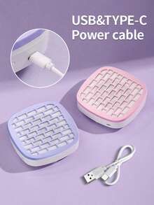 LIMEGIRL Nail Dust Collector, Suitable For Acrylic Nail Dust Collector, Nail Dust Fan, Nail Cleaning Device - High-Power Low-Noise Nail Dust Extractor, Suitable For Gel Nail Polishing Salon And Home Use