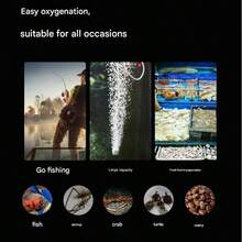 USB Air Pump, Home Air Pump, Mini, Quiet, Dual-Port, Adjustable Oxygenator, Outdoor Fishing Aquarium Air Pump, Compact And Convenient, Suitable For Fish, Shrimp, Crab, Turtle, Shellfish, Etc.
