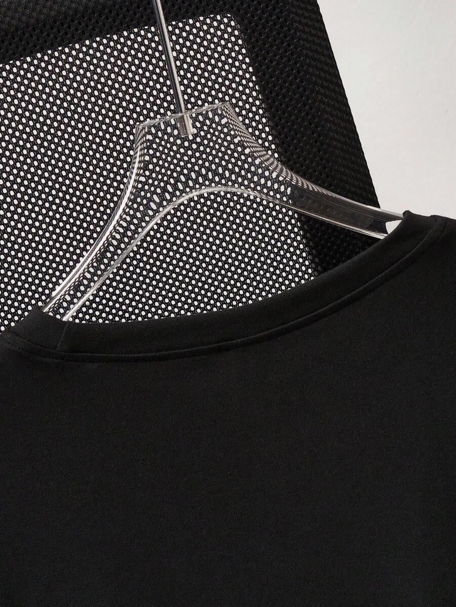 Muška ležerna majica kratkih rukava sa okruglim izrezom