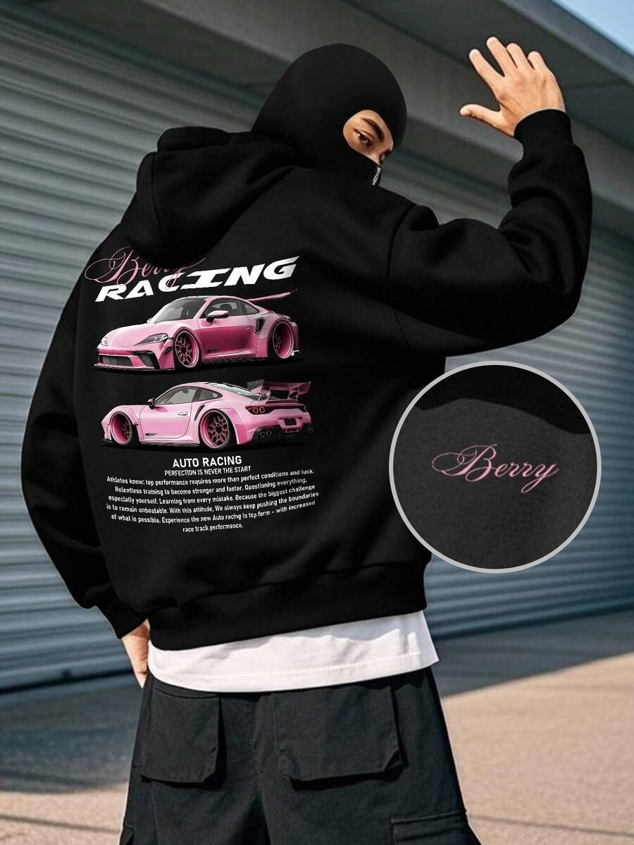 Muški dvoslojni duks sa kapuljačom  svestrani streetwear casual hoodie