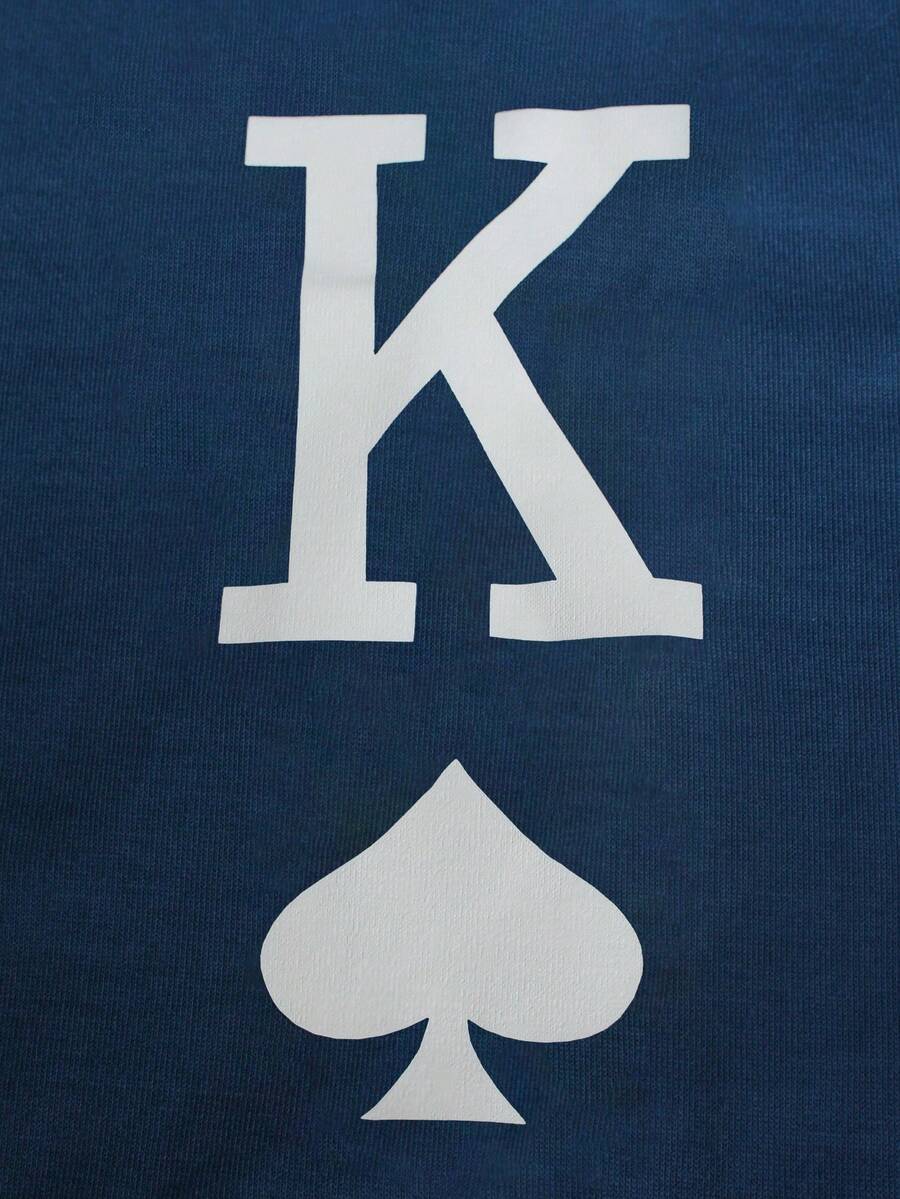 Muška majica dugih rukava sa poker printom
