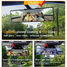 High Definition Car Rearview Mirror, Universal Clip-On Panoramic Rearview Mirror For Cars, SUVs, Trucks, And Vehicles