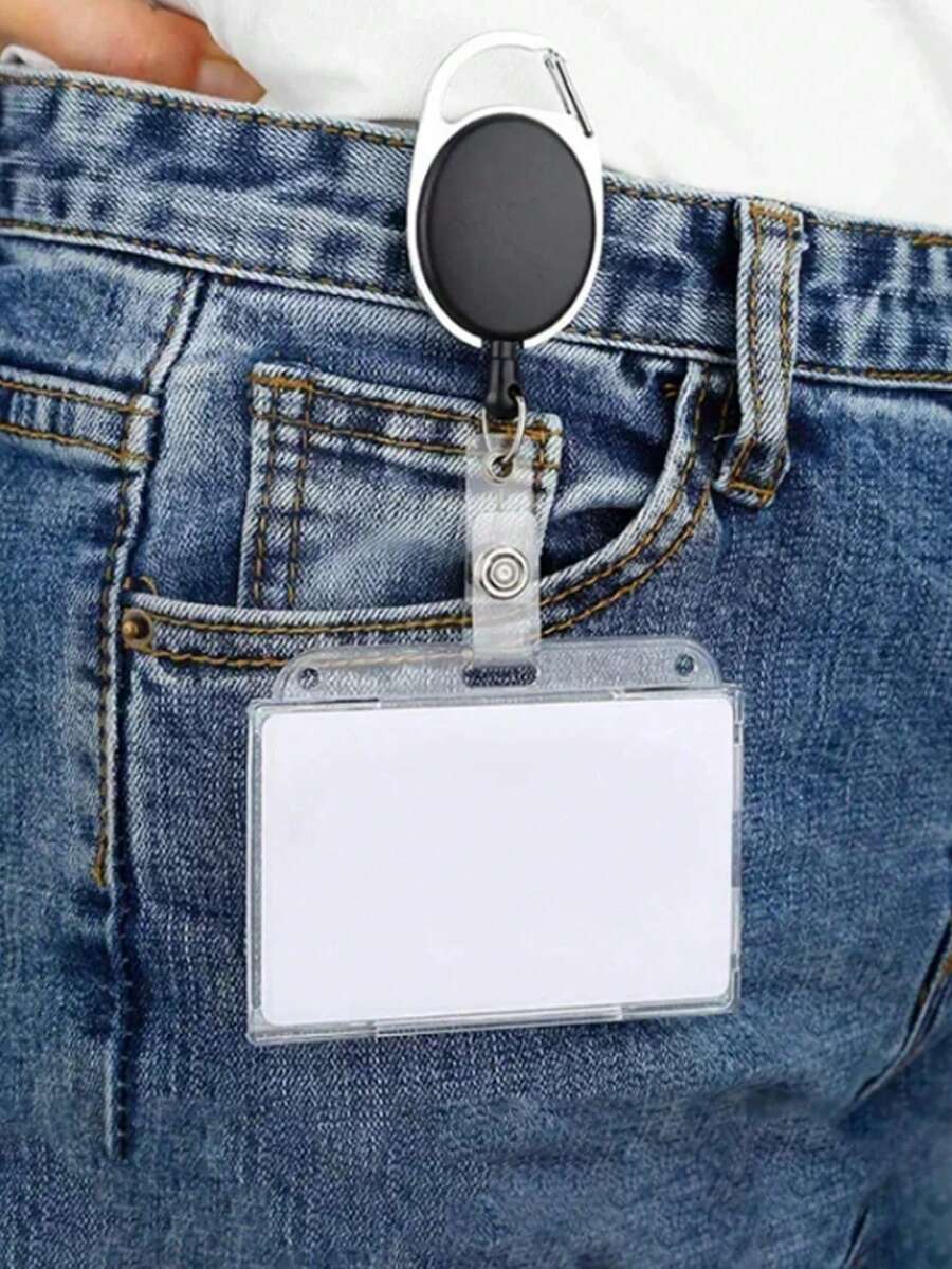 Sjajni držač za ID karticu sa kristalima