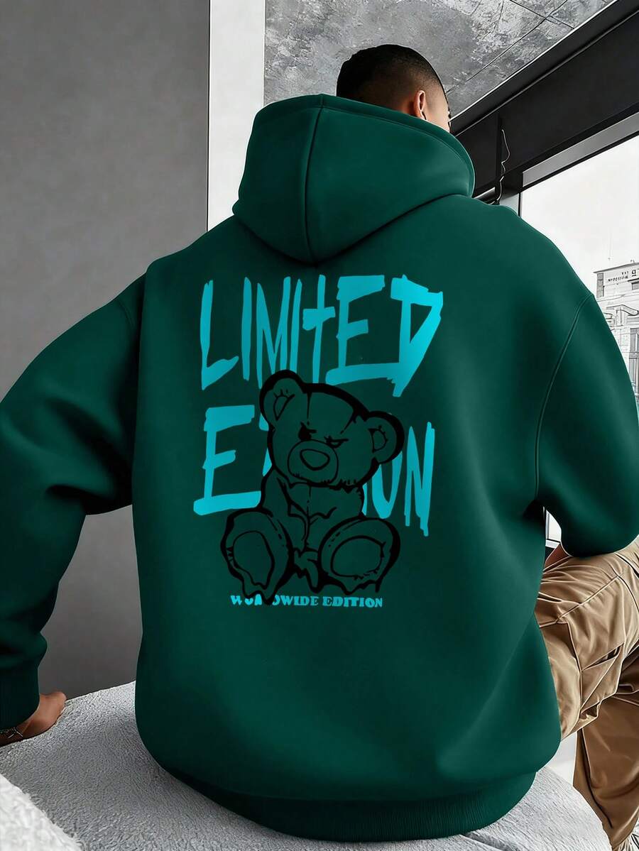 Muška ležerna modna streetwear dukserica sa kapuljačom za jesen/zimu