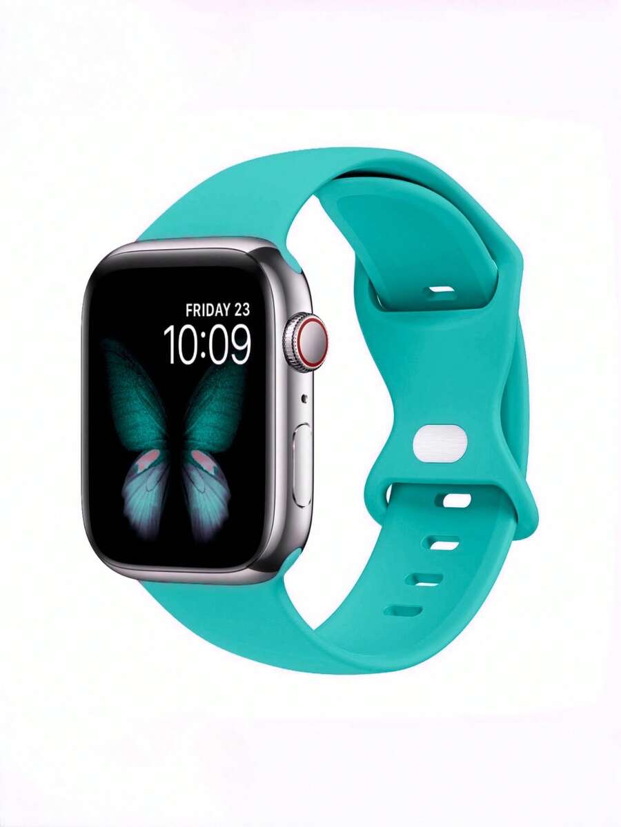 Unisex modni ležerni kaiš za sat od silikona , kompatibilan sa Apple Watch 38mm 40mm 41mm 45mm 46mm 44mm 49mm