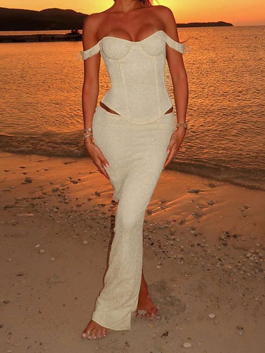 Ženski Letnji Outfit - Elegantna Majica  i Suknja