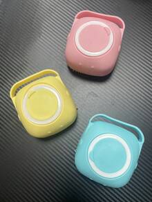 Random Pet Shampoo Brush, Soft Silicone Pet Accessories Dog Cat Bath Tub Massage Glove Brush, With Shampoo Storage Device, Suitable For Dog And Cat Grooming Tools