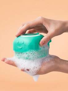 Random Pet Shampoo Brush, Soft Silicone Pet Accessories Dog Cat Bath Tub Massage Glove Brush, With Shampoo Storage Device, Suitable For Dog And Cat Grooming Tools