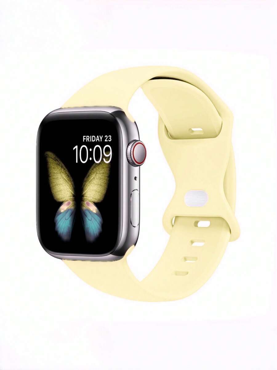 Unisex modni ležerni kaiš za sat od silikona , kompatibilan sa Apple Watch 38mm 40mm 41mm 45mm 46mm 44mm 49mm