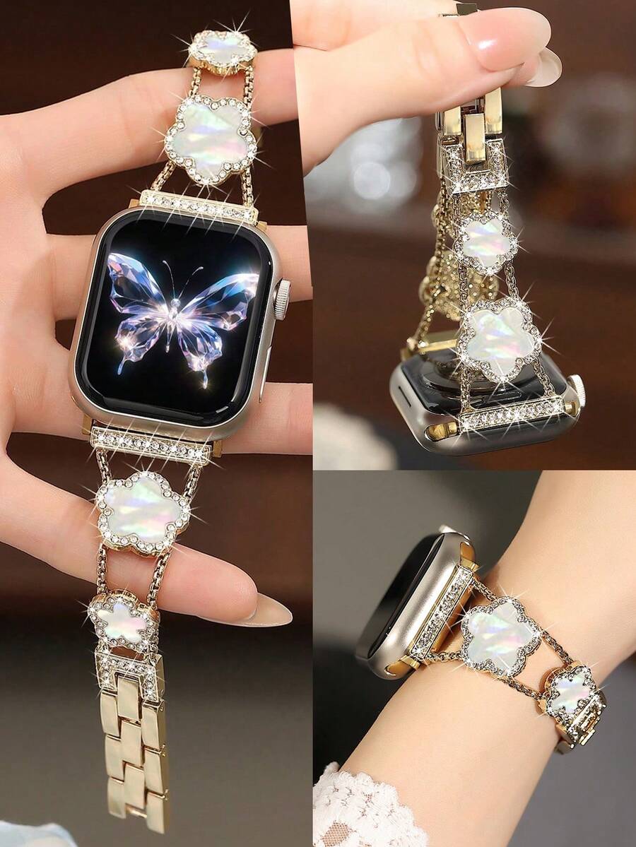 Narukvica kompatibilna sa Apple Watch, ženska crnakompatibilna sa Apple Watch 38/40/41/42/44/45/46/49mm