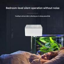 Automatic Fish Tank Feeder, Timed Portion Feeder, Small Fish Dedicated Feeder, Automatic Fish Feeding Device, Suitable For Betta, Goldfish, Aquarium Fish Feeding Machine (Batteries Not Included)
