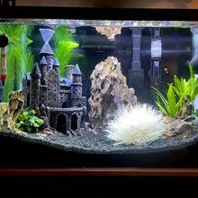 Artificial White Lily - Polyethylene Aquarium Decor