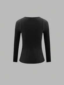 Women's Lace Patchwork Sheer Lace Splice T-Shirt