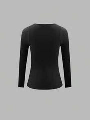 Women's Lace Patchwork Sheer Lace Splice T-Shirt