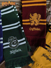 Warner Bros autentični šal iz saradnje Gryffindor & Slytherin, kašmir sa resama, uniseks