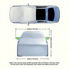 Car Windshield Sunshade, Summer Sun Shade, Winter Snow Cover Frost Protector, Sun Shade, Heat Insulation, Waterproof, Dustproof, Car Glass Protector, Auto Accessories