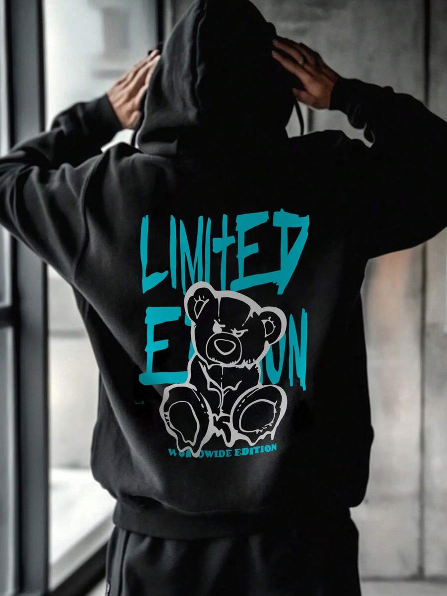 Muška ležerna modna streetwear dukserica sa kapuljačom za jesen/zimu