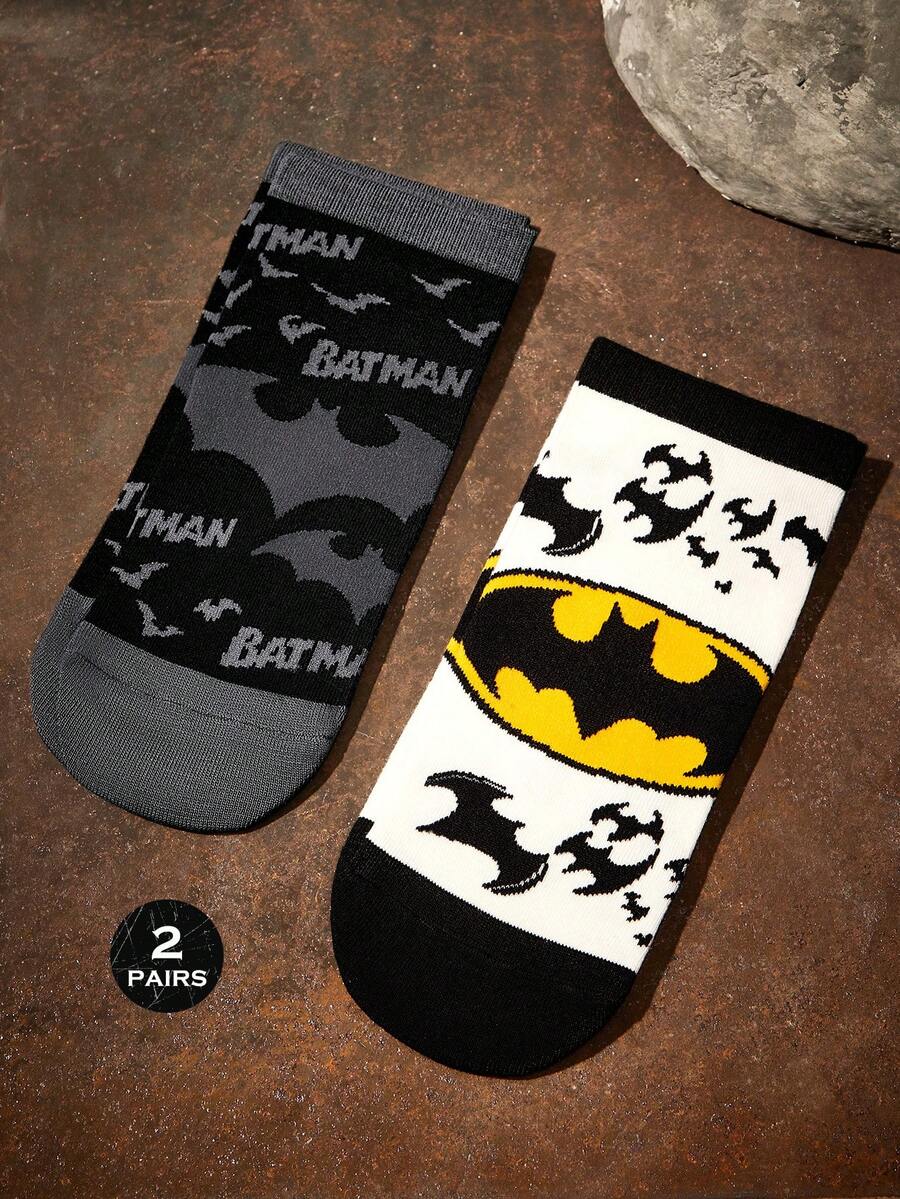 BATMAN 3 para uniseks kratkih čarapa , kolorbok dizajn