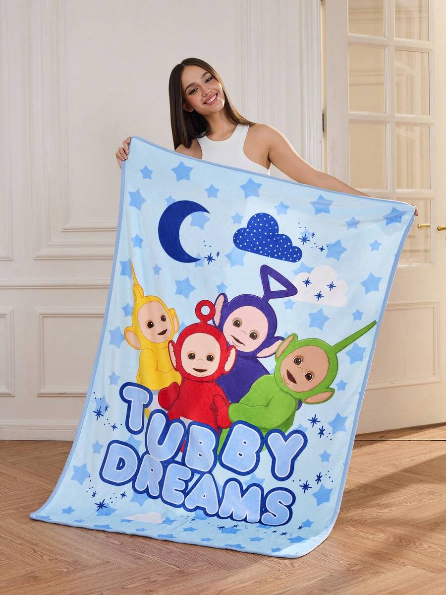 TOM & JERRY 1 kom sivo flanelirano debelo ćebe sa crtanim grafičkim motivom, mekano i toplo