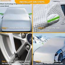 Car Windshield Sunshade, Summer Sun Shade, Winter Snow Cover Frost Protector, Sun Shade, Heat Insulation, Waterproof, Dustproof, Car Glass Protector, Auto Accessories