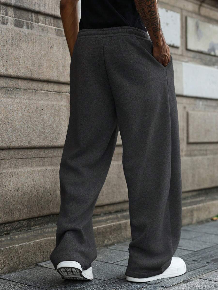 Muške ležerne trenerke širokog kroja, streetwear jogeri