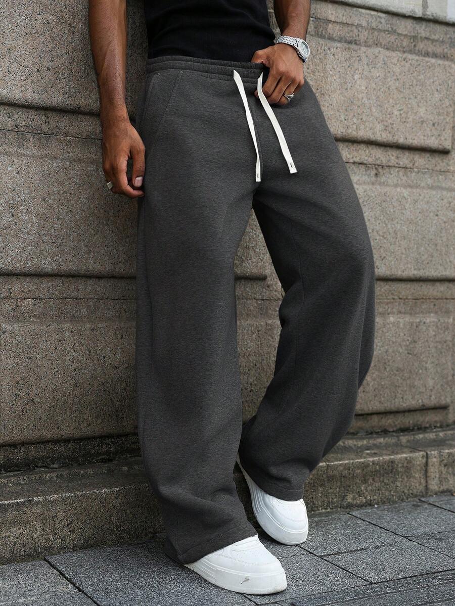 Muške ležerne trenerke širokog kroja, streetwear jogeri
