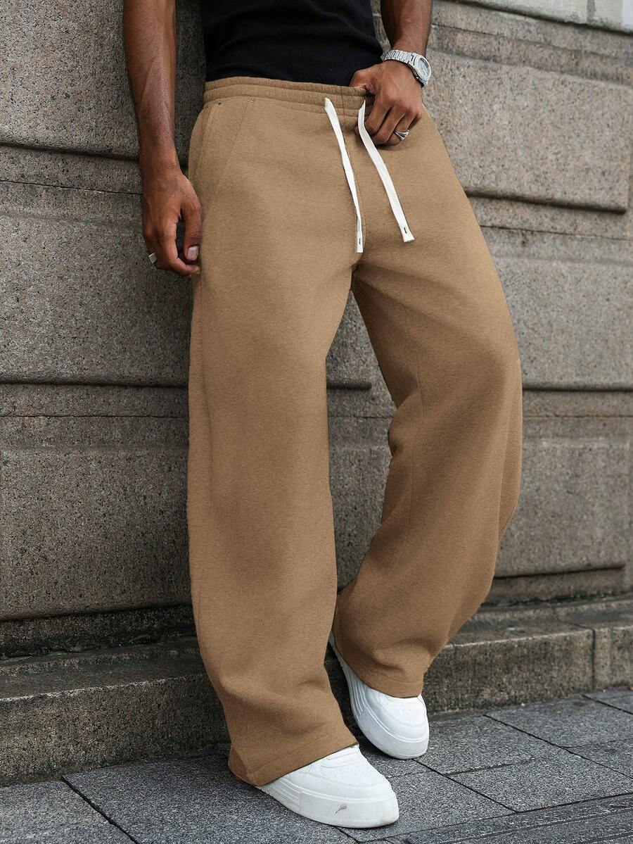 Muške ležerne trenerke širokog kroja, streetwear jogeri