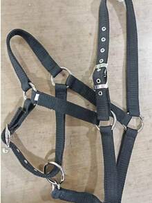 Wear-Resistant Webbing Horse Bridle, Bridle, Equestrian Bridle, Horse Stable Equipment, Horse Walking Leash, Webbing Bridle