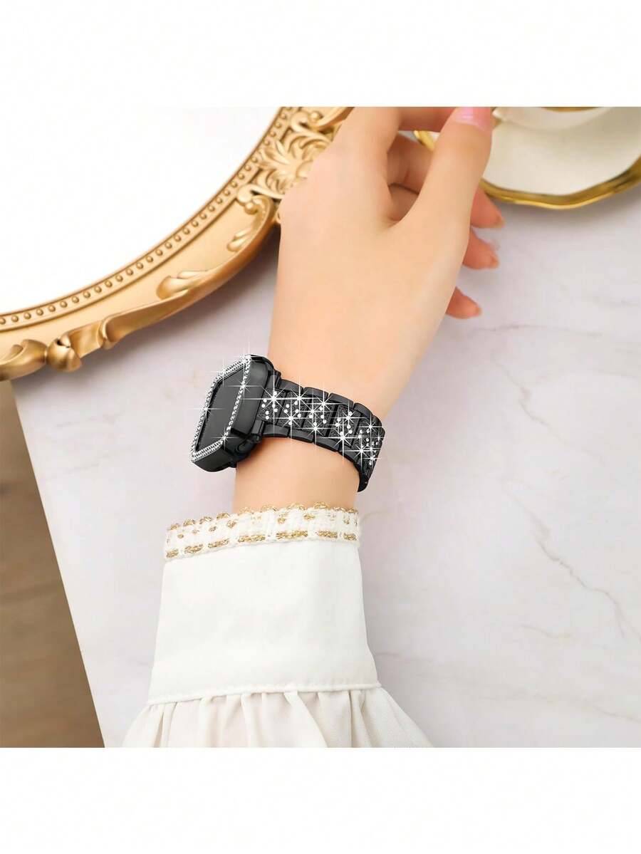 Kompatibilna narukvica i kućište 38/40/41/42/44/45/46/49mm, Kompatibilno sa Apple Watch Series Ultra/11/10/9/8/7/6/5/4/3/SE