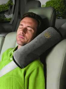Car Seat Seat Belt Cushion Cover, Sleeping Cushion, Belt Adjuster, Drowning Shoulder Strap For Car Seats