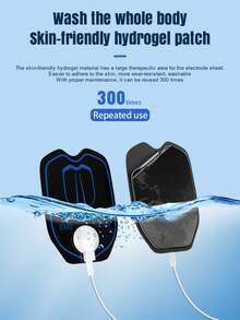 Dual Output TENS Pulse Massager, EMS Pulse Massage Technology, 6 Massage Modes, 19 Intensity Levels