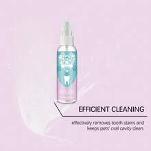 1Pc/2pcs Pet Tooth Spray To Clean Pet'S Mouth And Teeth, Remove Stains And Yellow Teeth