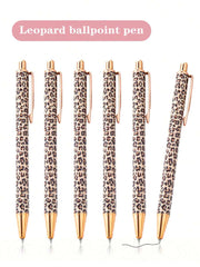Set  hemijskih olovaka sa leopard printom