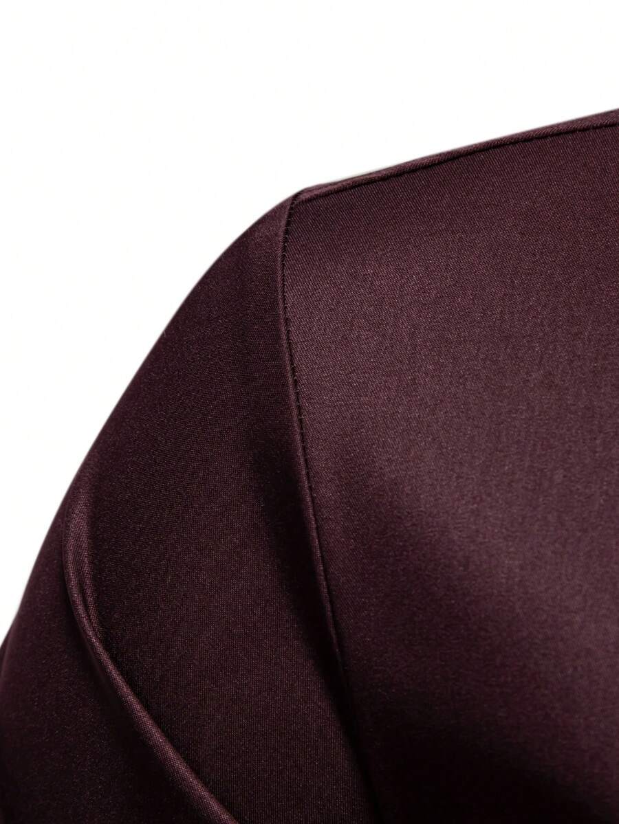 Muška formalna košulja dugih rukava sa patchwork printom
