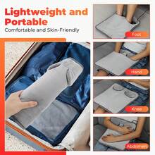 Hailicare Electric Foot Warmer Pad, Soft Plush Surface, Home Foot Warmer Pad, 4 Temperature Settings, 4 Timer Functions, Fast Heating, Suitable For Bed, Office, Under Desk And More