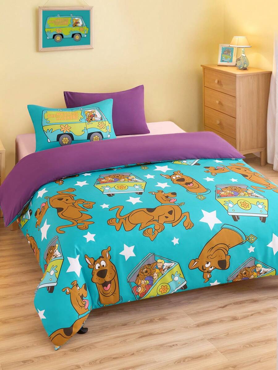 TOM & JERRY Set od 3 komada navlaka za jorgan sa crtanim uzorkom, mekan, udoban, topao