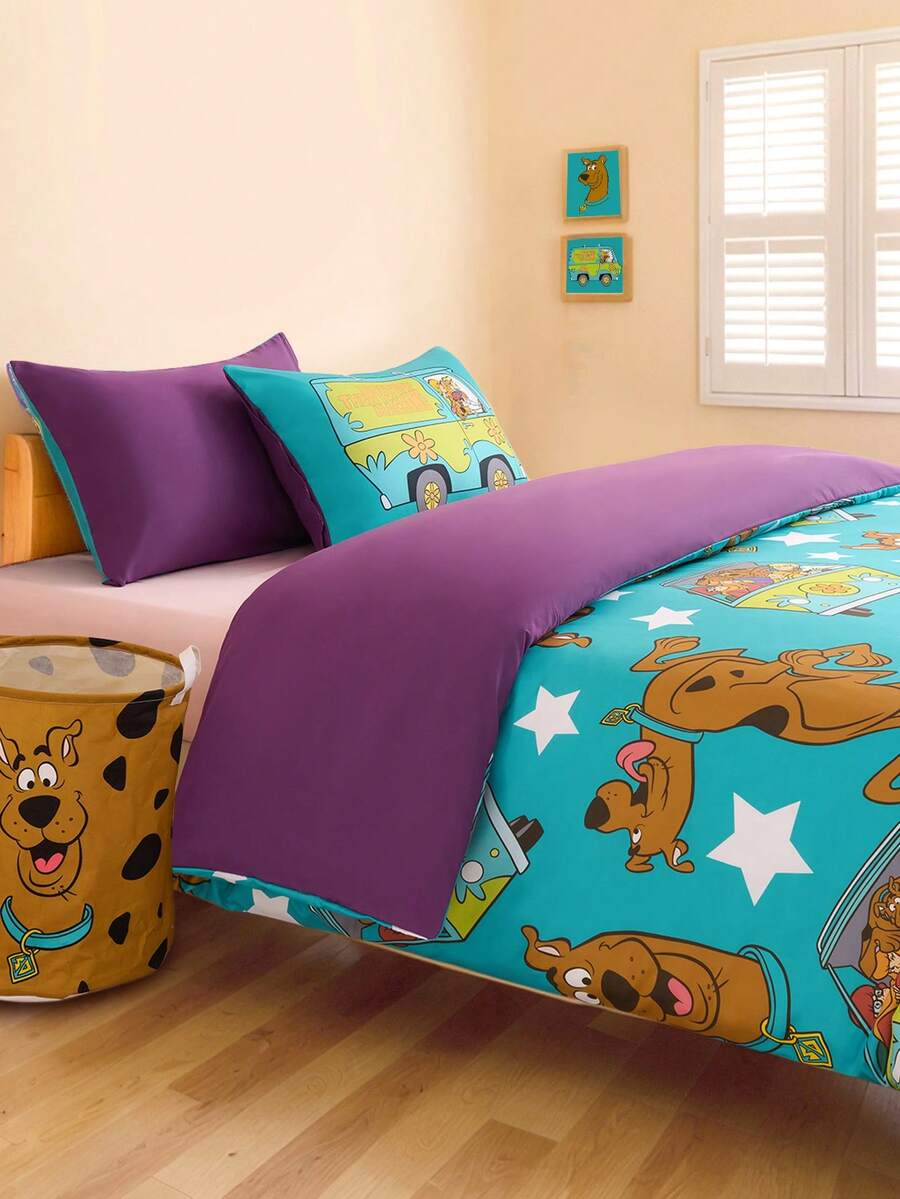 TOM & JERRY Set od 3 komada navlaka za jorgan sa crtanim uzorkom, mekan, udoban, topao
