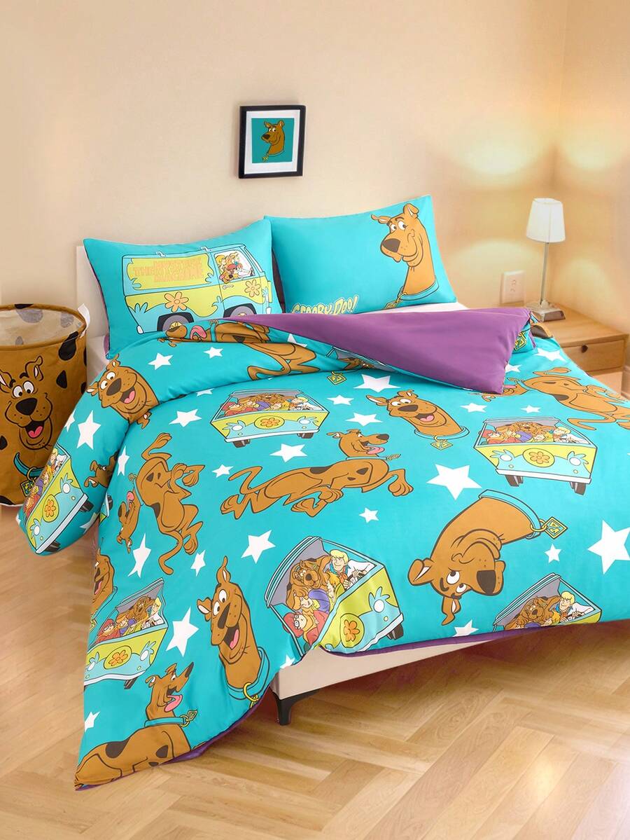 TOM & JERRY Set od 3 komada navlaka za jorgan sa crtanim uzorkom, mekan, udoban, topao