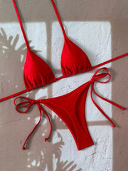 Ženski Bikini Set sa Halter Krojem i Dekoracijom od Kristala