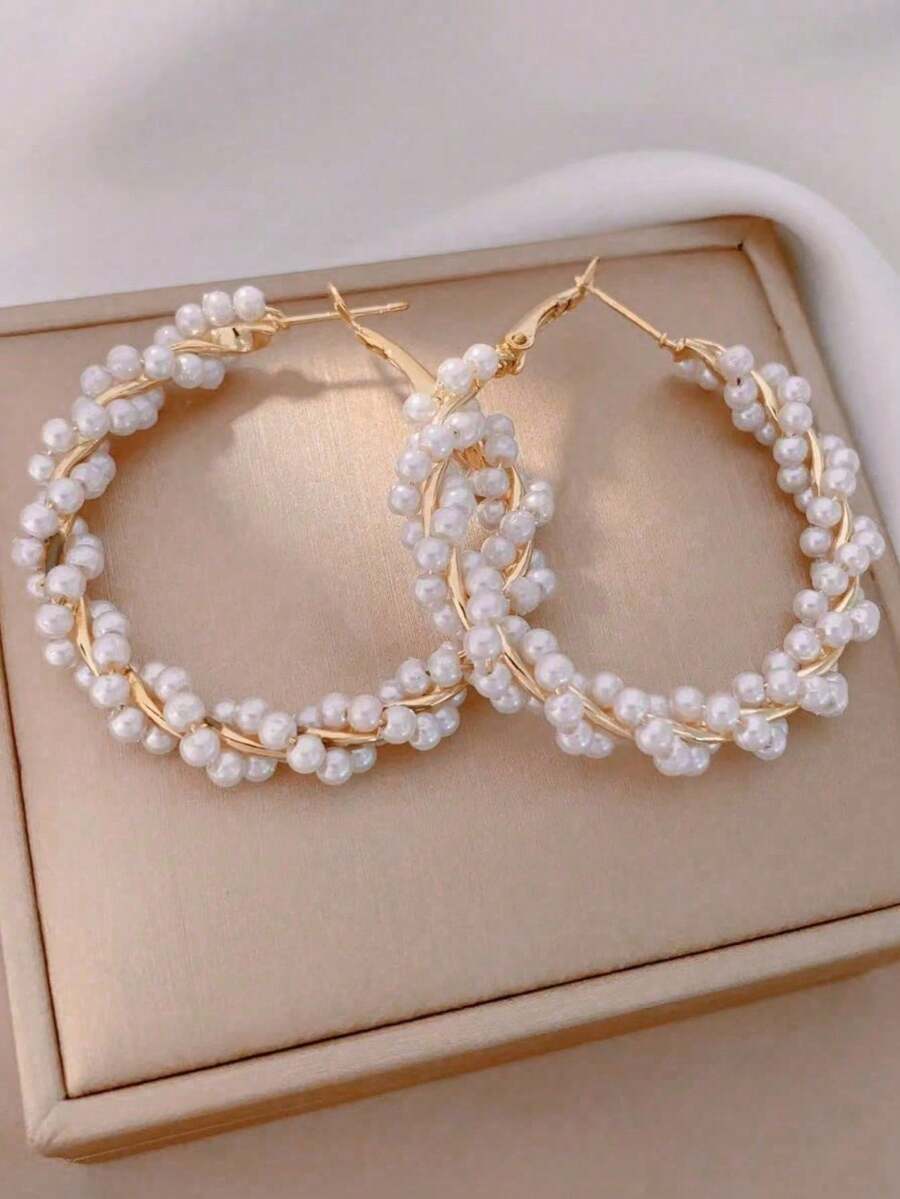 1 par kreativnih minimalističkih elegantnih modnih minđuša sa cirkonima