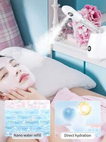 KSKIN Home Use Portable Face Steamer Beauty Face Sprayer Spa Steamer Nano Facial Steamer