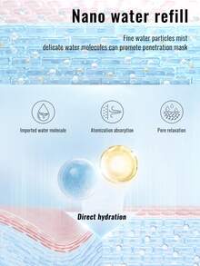 KSKIN Home Use Portable Face Steamer Beauty Face Sprayer Spa Steamer Nano Facial Steamer
