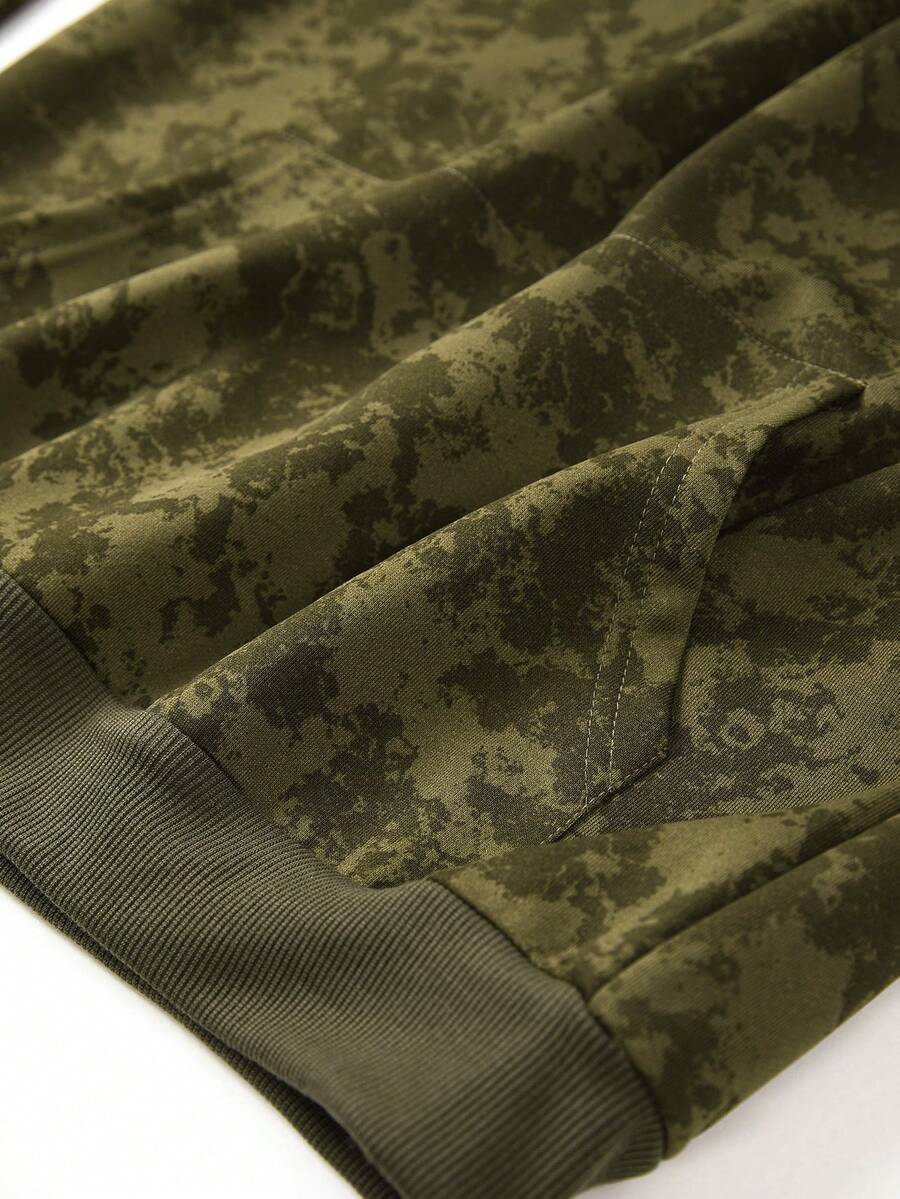 2 kom/set muški  duks sa kapuljačom i joger pantalone sa pertlom