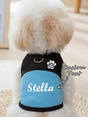 Personalized Mesh Pet Vest, Custom Pet Clothing, Comfortable And Breathable Design, Breathable Springs, Cat Harness With Paw Print Pattern And Leash, Lightweight And Customizable Pet Clothing, Pet Supplies.