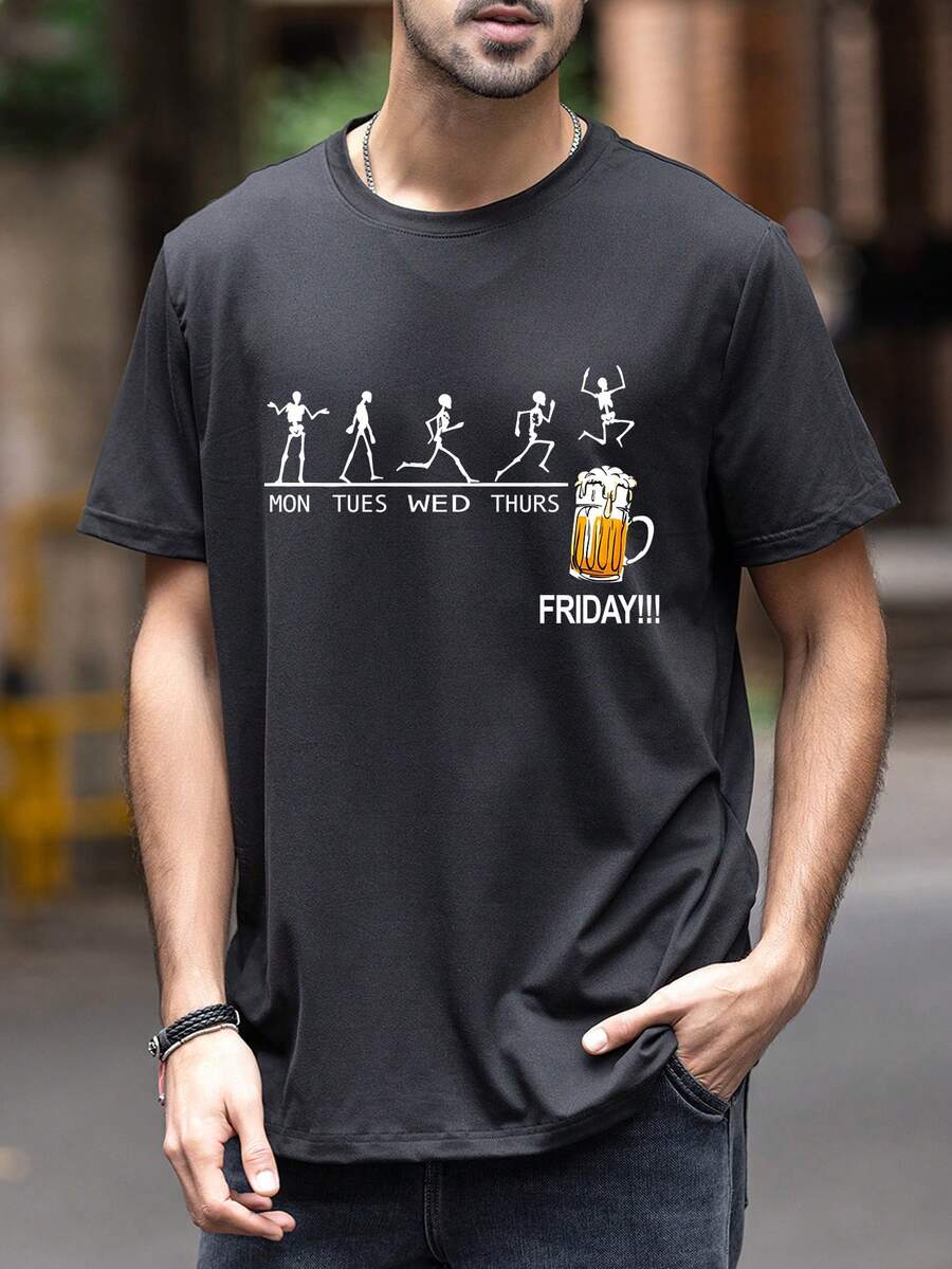 Muška majica sa printom