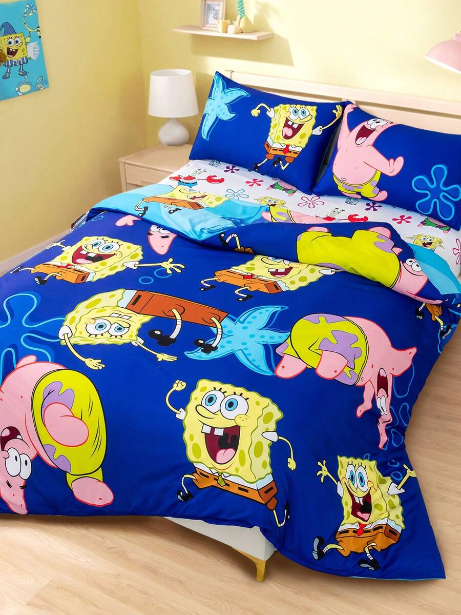 PAW Patrol Set od 3 komada jorgan-navlaka sa printom, od brušene tkanine, mekana i topla